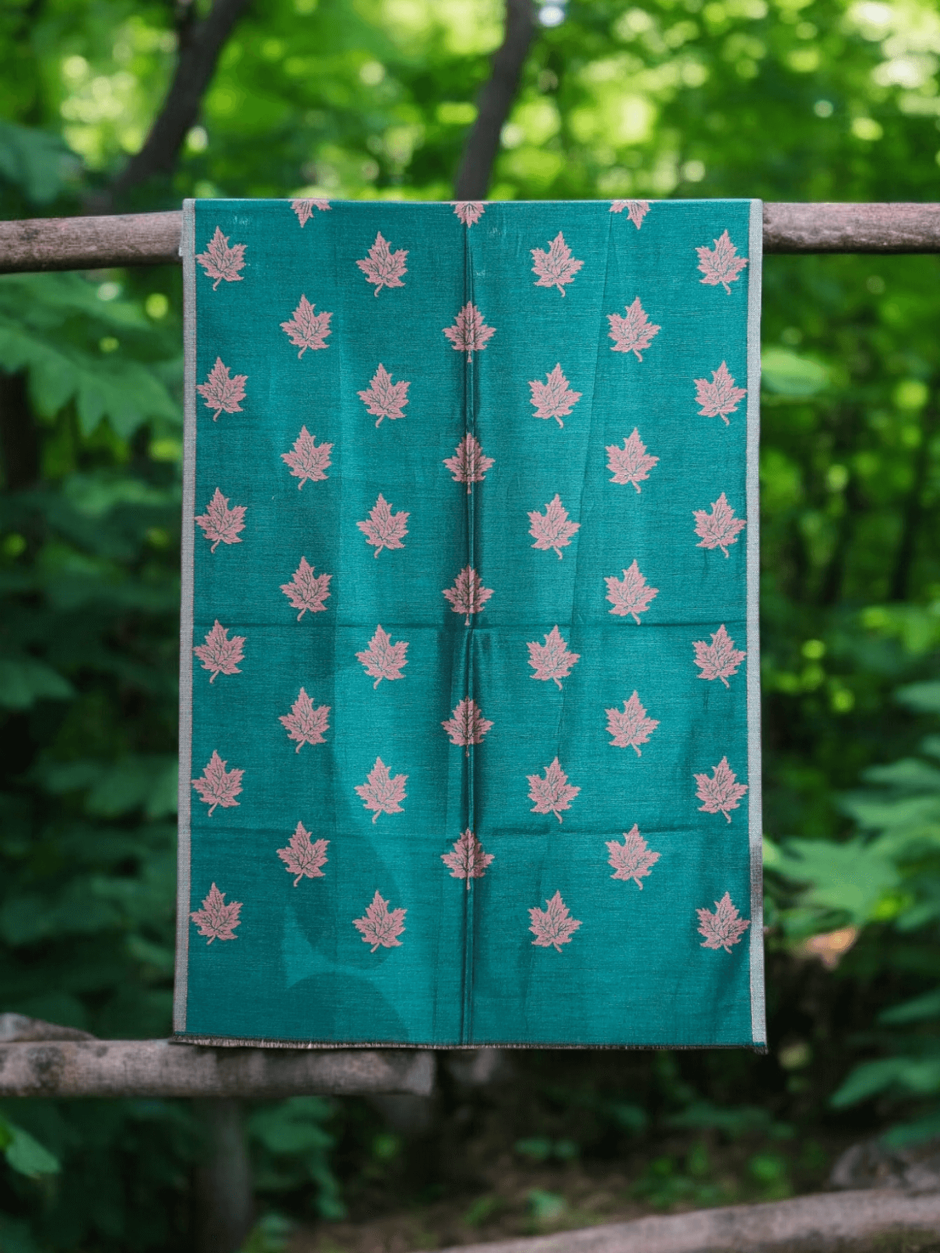 Modal soft silk Stole-Teal